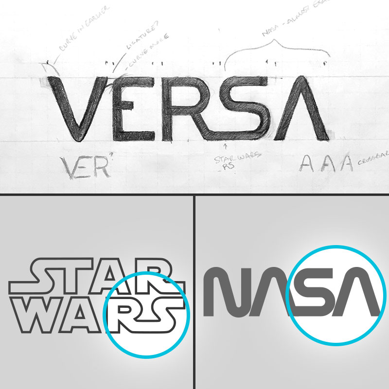 VERSA Logo Sketch VERSA Logo Sketch